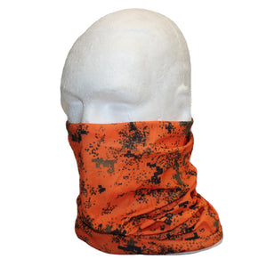 Multi function Neck Tube / Facemask Blaze Orange