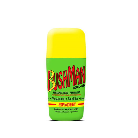 Bushmans Roll On 20% Deet 65g Insect Repellent