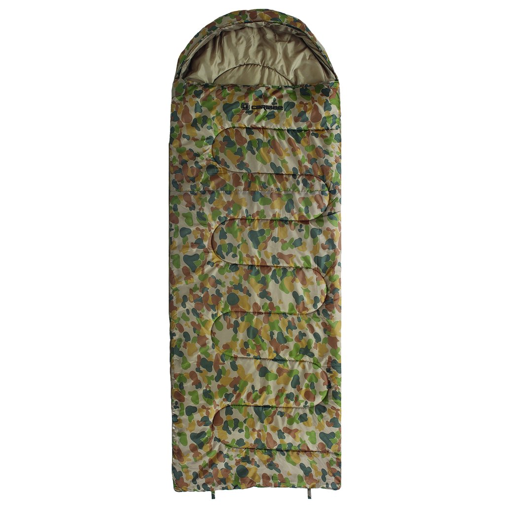 Caribee Back Country Jumbo (5C) Sleeping Bag Auscam