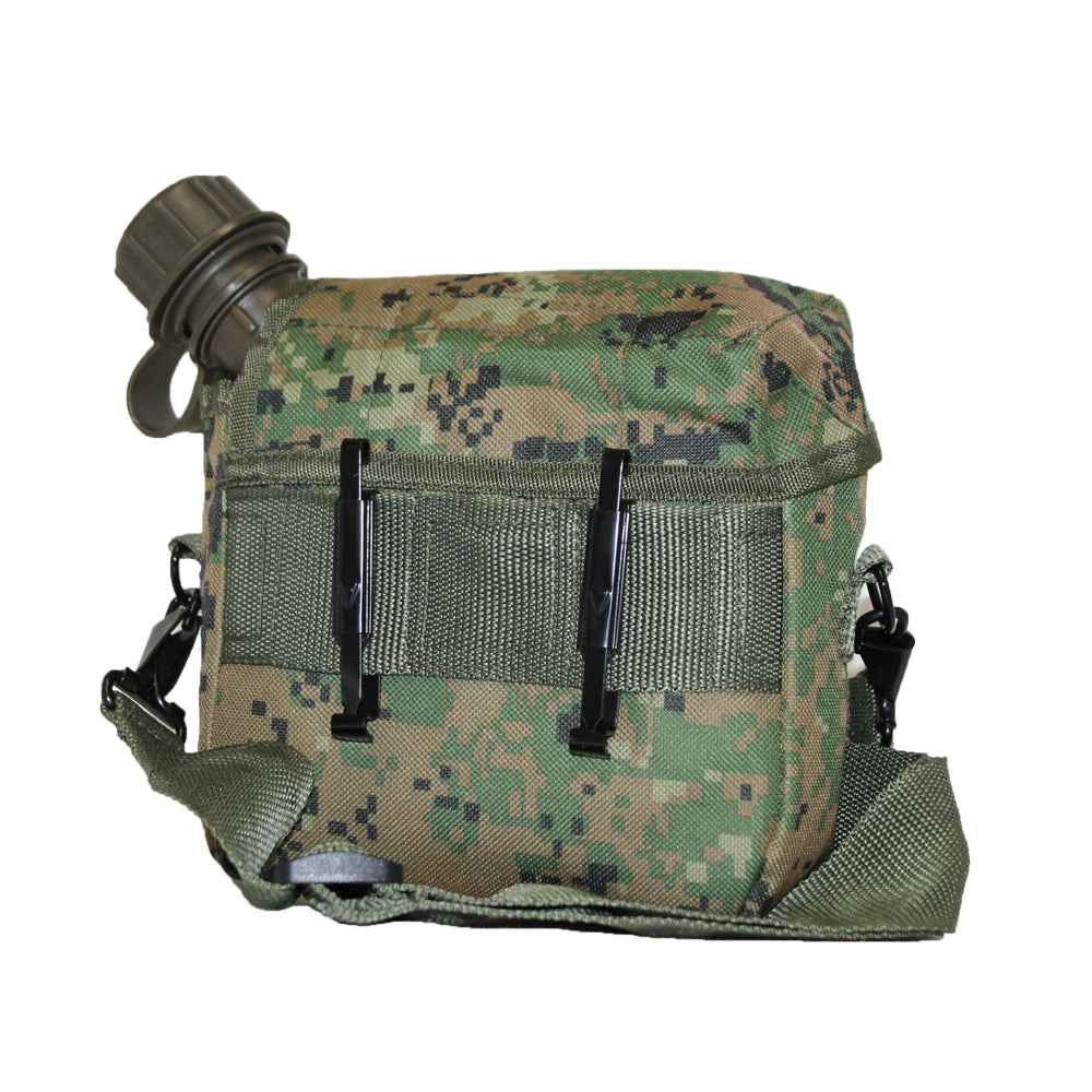 2Qt Square Water Bottle Canteen