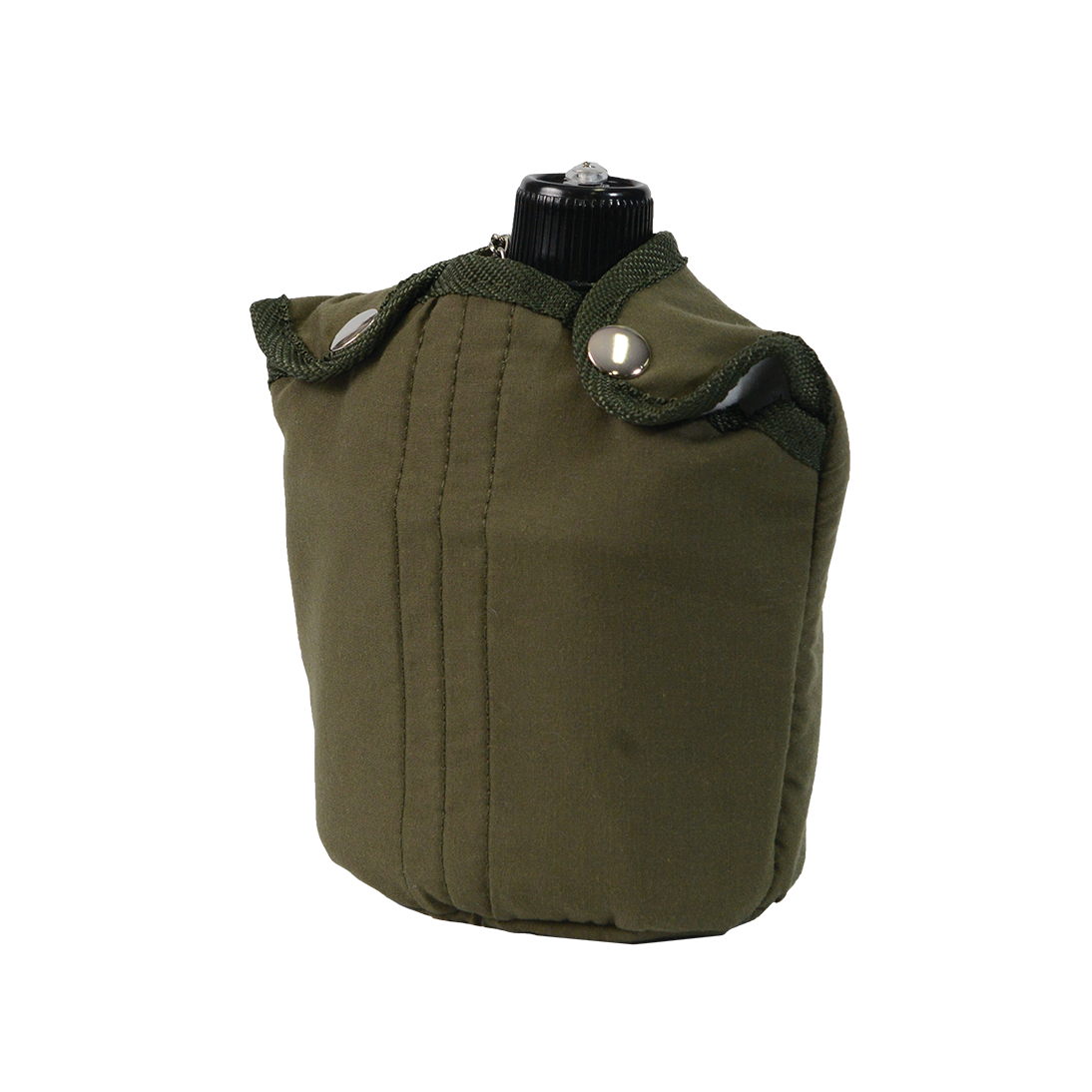 Aluminium Water Bottle with Olive Drab cover