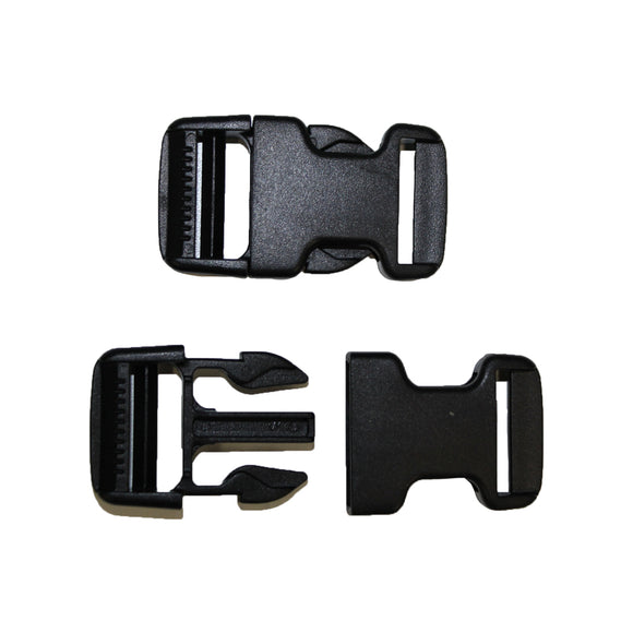 25mm Side Release Buckles 2pk