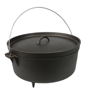 Cast Iron 9qt Dutch Oven with Legs