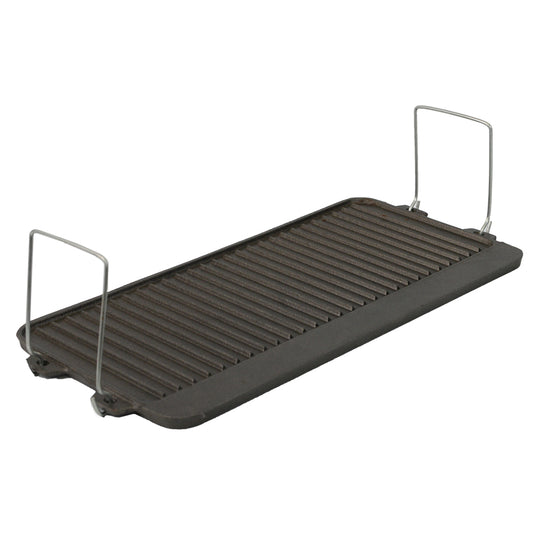 Cast Iron Rectangular BBQ Griddle Plate