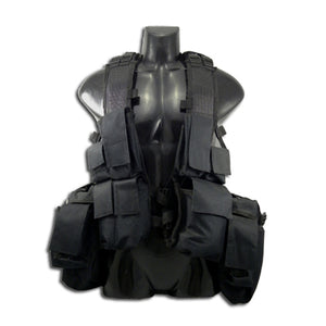 Tactical Webbing Vest Black