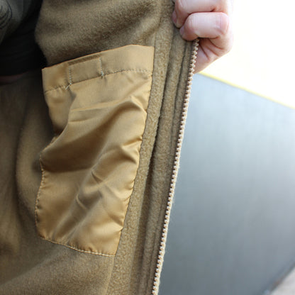 Coyote Brown Fleece Jacket