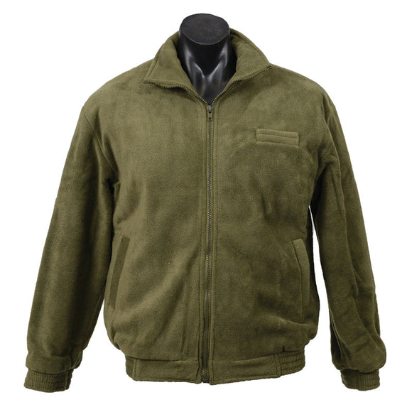 Olive Fleece Jacket