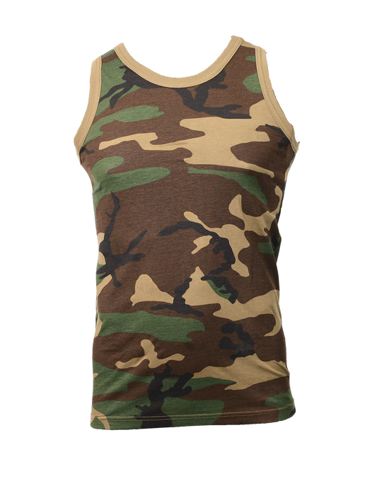 Woodland Camo Singlet