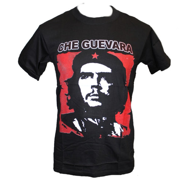 Black Che Guevara Short Sleeve T-Shirt
