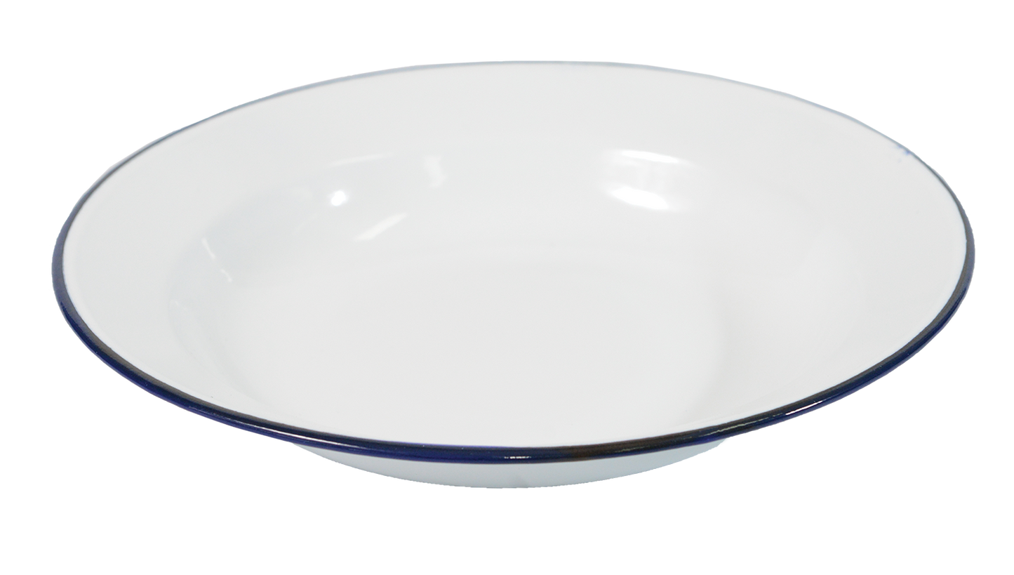 24cm Enamel Soup Plate