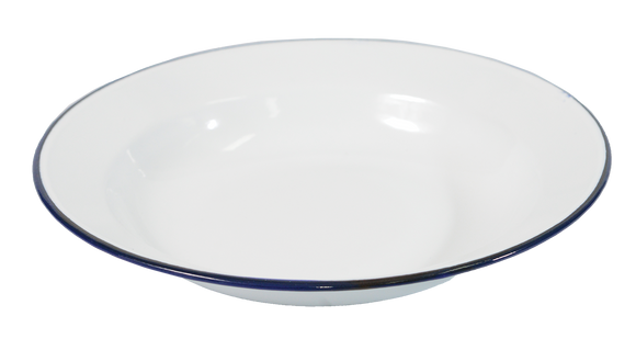 24cm Enamel Soup Plate