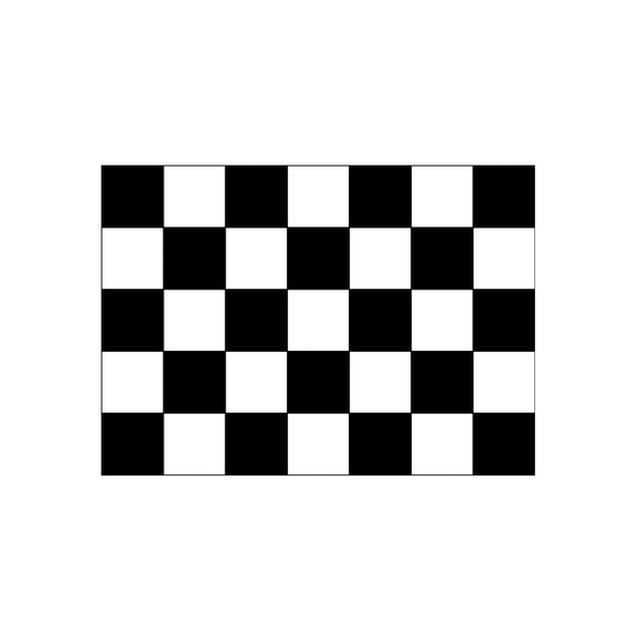 Checkered Flag Large 150cm x 90cm