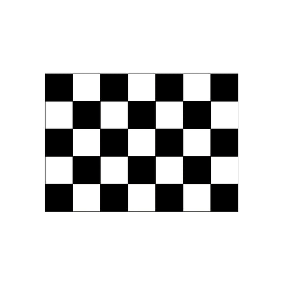 Checkered Flag Large 150cm x 90cm
