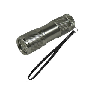 9 LED Ultra Violet Flash Light Torch