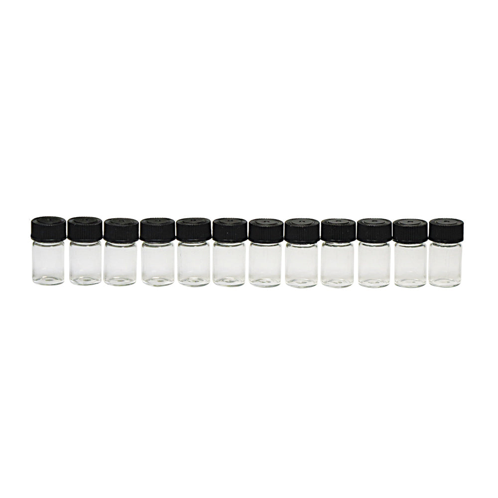 Glass Vial Set 12 pack - 3ml
