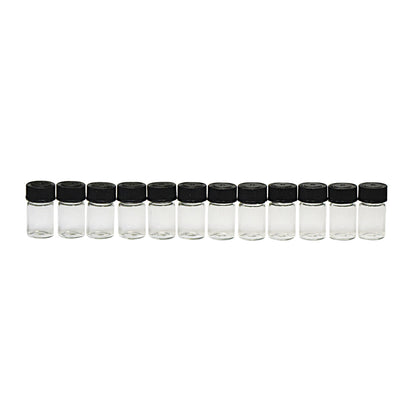 Glass Vial Set 12 pack - 3ml