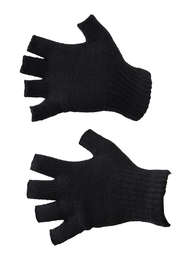 Fingerless Acrylic Glove