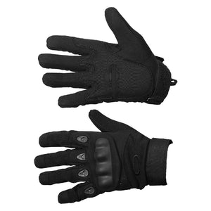 Full finger black tatical style glove