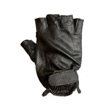 Leather Fingerless Glove Small