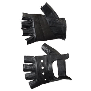 Leather Fingerless Glove