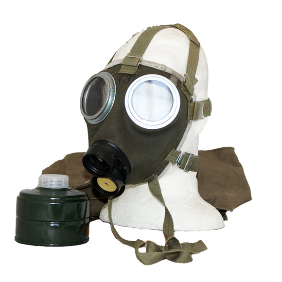 Ex Military Hungarian M67 / M75 Gas Mask with Bag and Filter