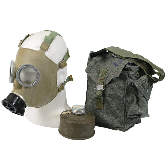 Ex Military Polish MC-1 Gas Mask With Bag and Filter