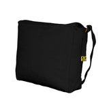 Cotton Canvas Webbing Shoulder Bag Black WH1