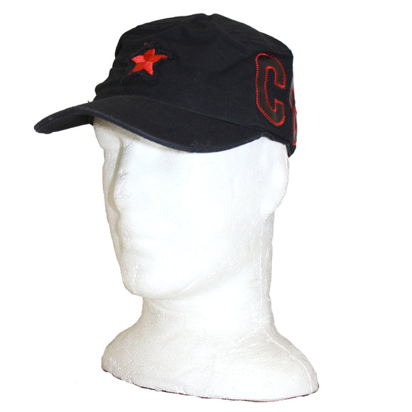 Red Star Che Guevara Cap Black