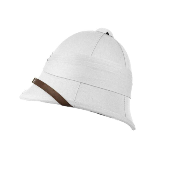 Replica British (Kitchener) Pith Helmet White