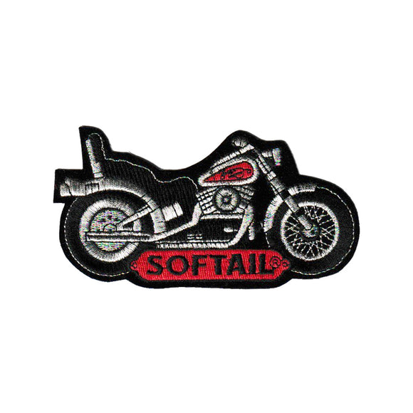 Harley Davidson Softail Motorbike Patch