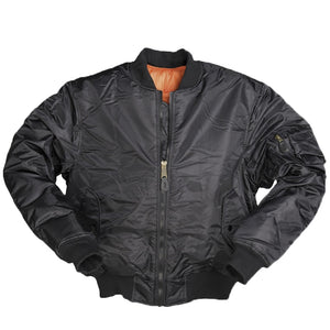 Mil-Tec MA-1 Black Flight Jacket