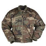 Mil-Tec MA-1 Woodland Camo Flight Jacket