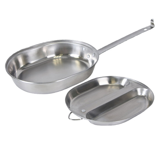 2 Piece GI Stainless Steel Mess Kit