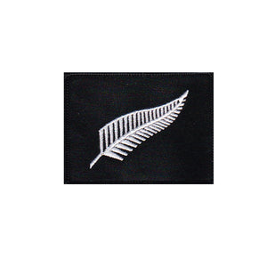 New Zealand Silver Fern Flag Patch