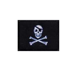 Skull & Cross Bones Flag Patch