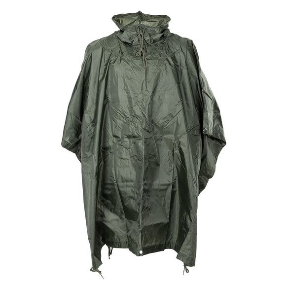 Heavy Duty Poncho Olive Green