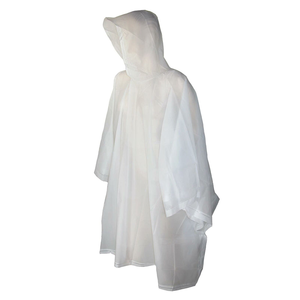 Vinyl Poncho with Hood (Various Colours)