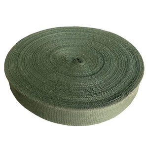 35mm Olive Cotton Webbing Roll