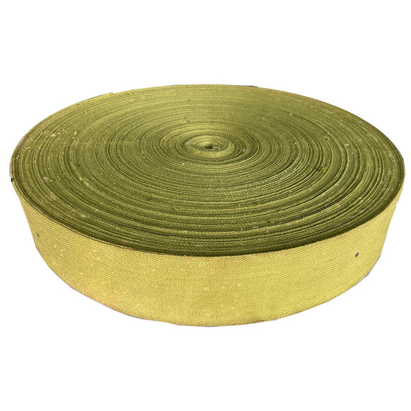 85mm Khaki Cotton Webbing Roll