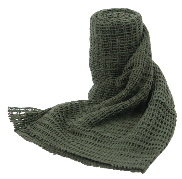 Olive Scrim Net Sweat Cloth