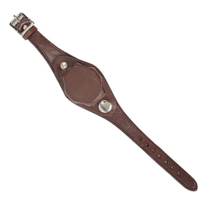 Brown Leather Watch Band and Protective Cover