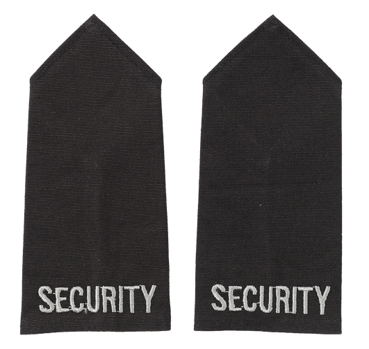 Security Shoulder Epaulets Large Navy