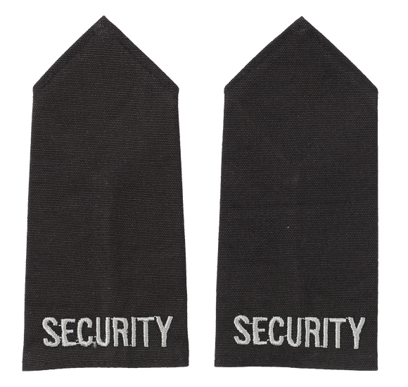 Security Shoulder Epaulets Large Navy