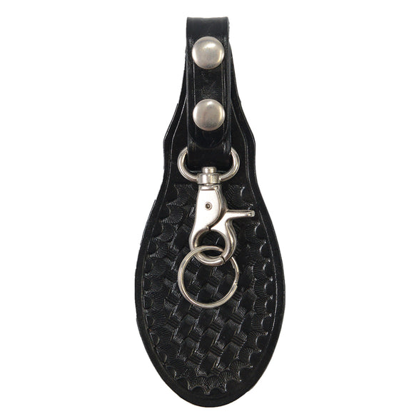 Leather Teardrop Keyflap