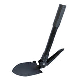 Compact Shovel with Pick Black