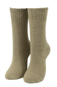 Olive Drab Bamboo Hiking Boot Socks