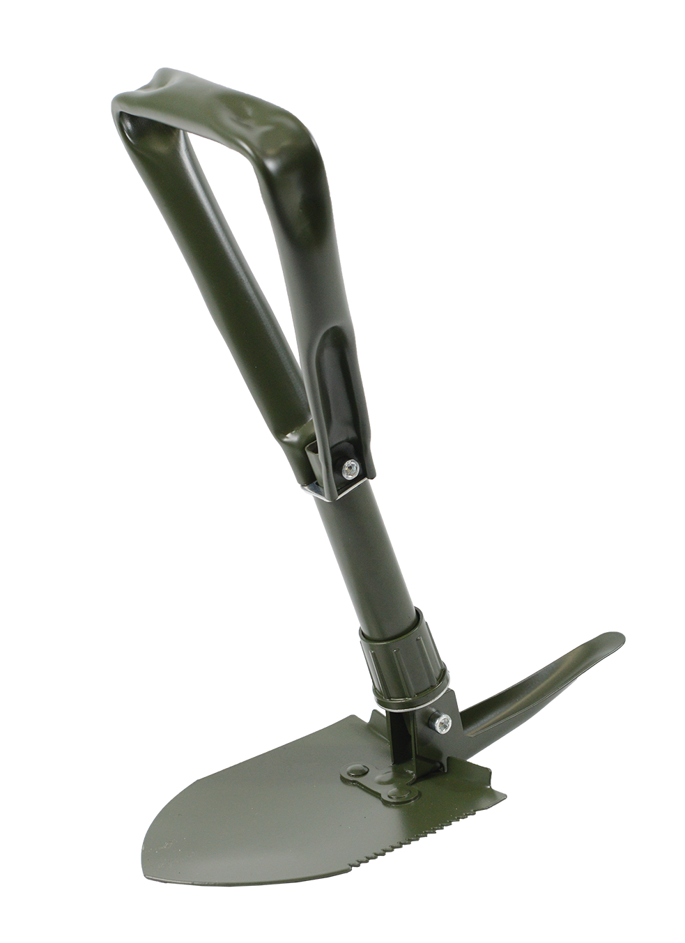 US style 3-Way Folding Shovel with Pick