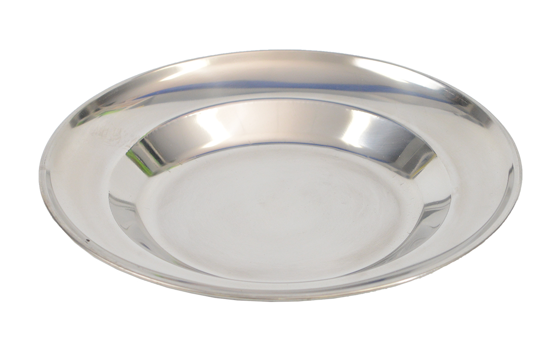 24cm Stainless Steel Plate