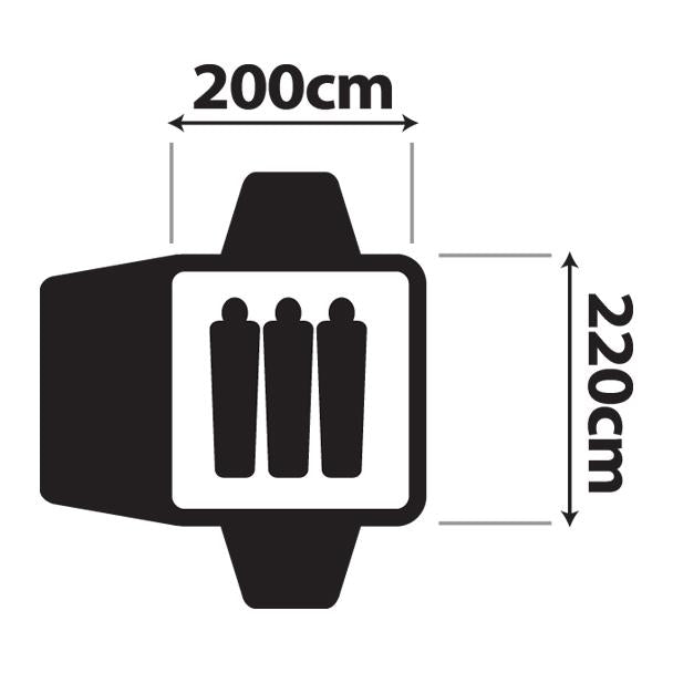 Oztrail Tasman 3V Tent
