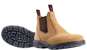 Redback Boot Bobcat Banana Suede Safety Toe